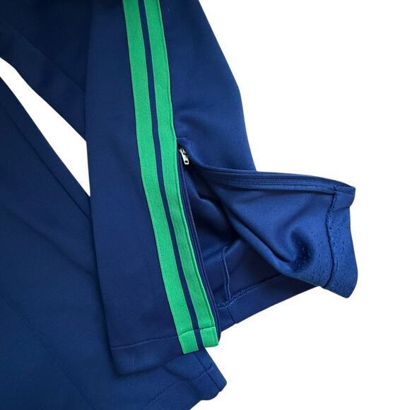 Y2K Revival Retro Nike The Athletic Dept Blue/Green Striped Track Pants Size M - Picture 6 of 8